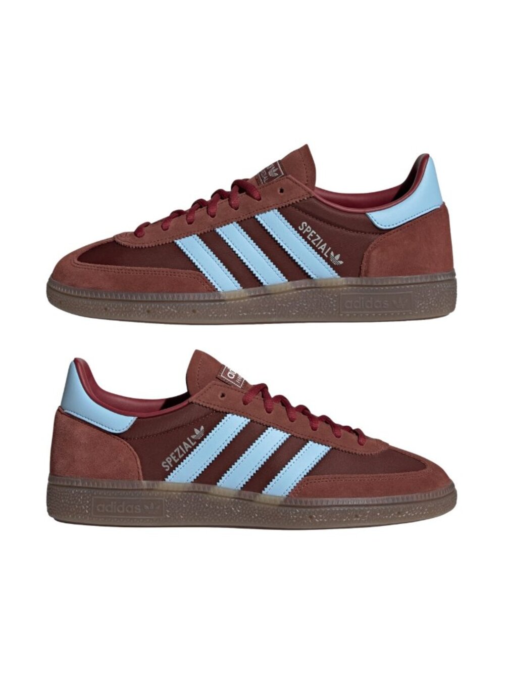 adidas Handball Spezial Shoes Size 11.5 Men's Fox Brown Blue IH6596 NEW